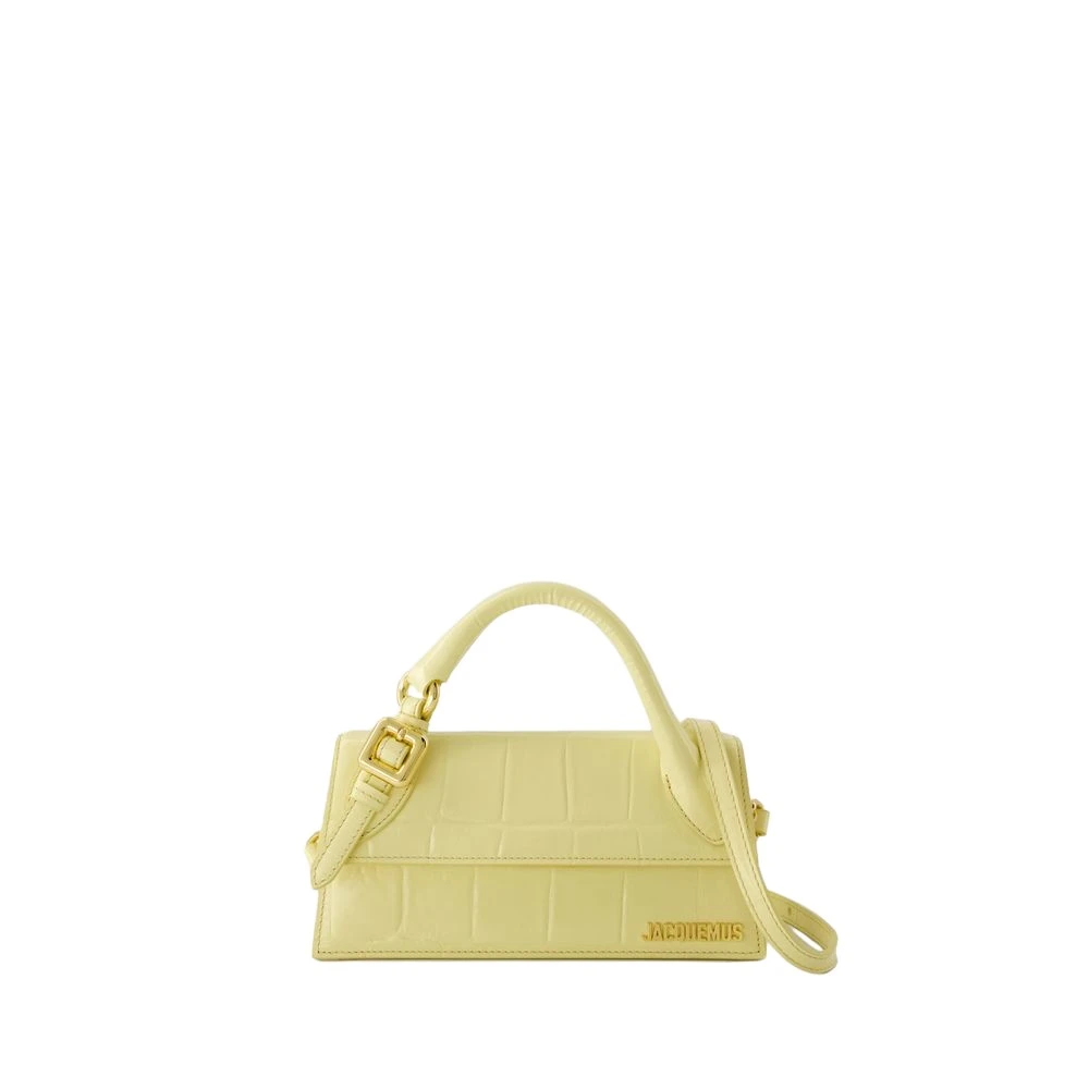 Jacquemus Le Chiquito Long tas Yellow Dames