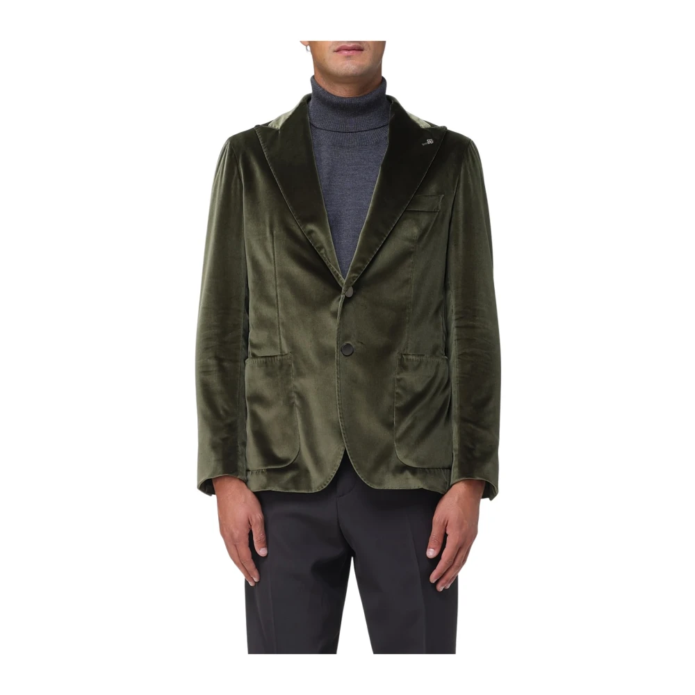 Tagliatore Men's Green Giacca Montecarlo - Blazers - L - Jackets