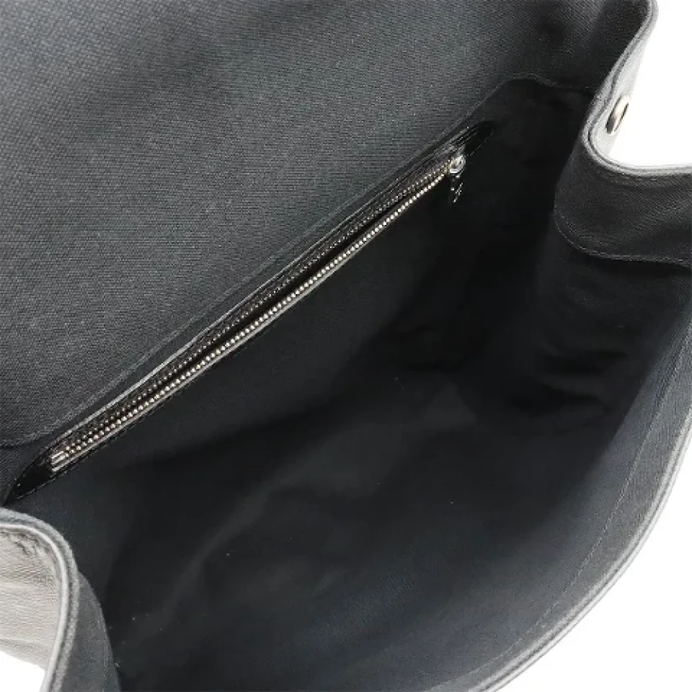 Louis Vuitton Vintage Pre-owned Leather backpacks Black Dames
