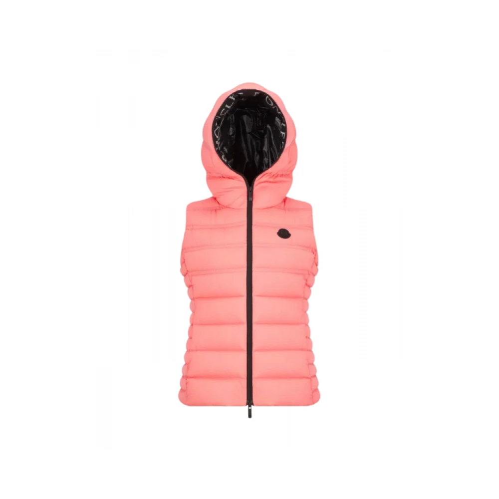 Moncler Mouwloos Donsjack Aliterse Orange Dames