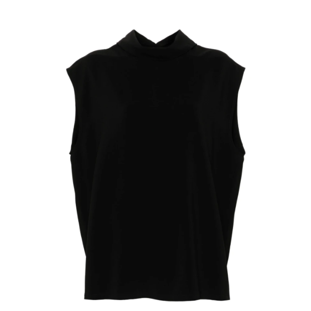 Rick Owens Zwarte T Top voor Mannen Black Dames