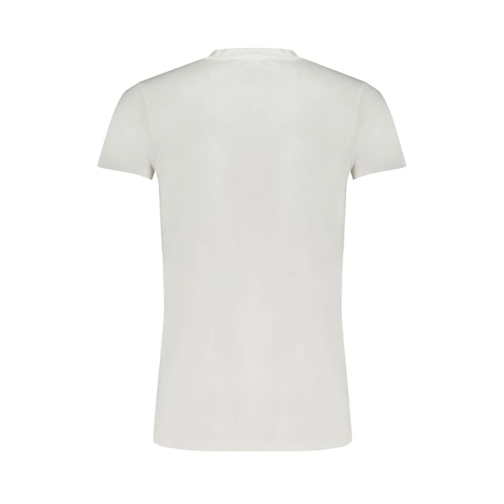 Gaudi Logo Korte Mouw Tee White Heren