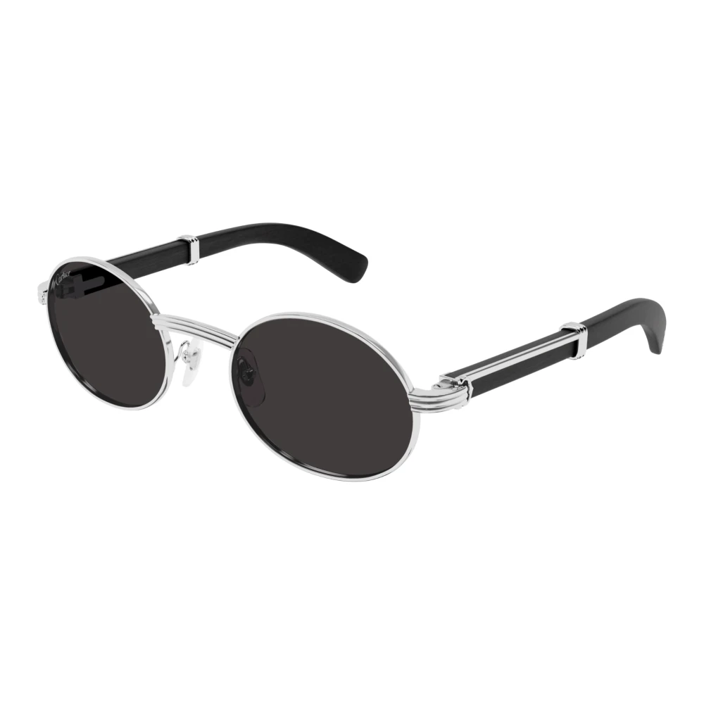 Cartier Men's Gray Sunglasses, 53 Mm, Première Sunglasses