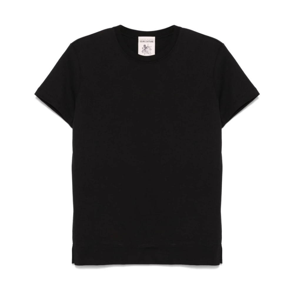 Semicouture Zwart Annetta Stijlvolle Jurk Black Dames