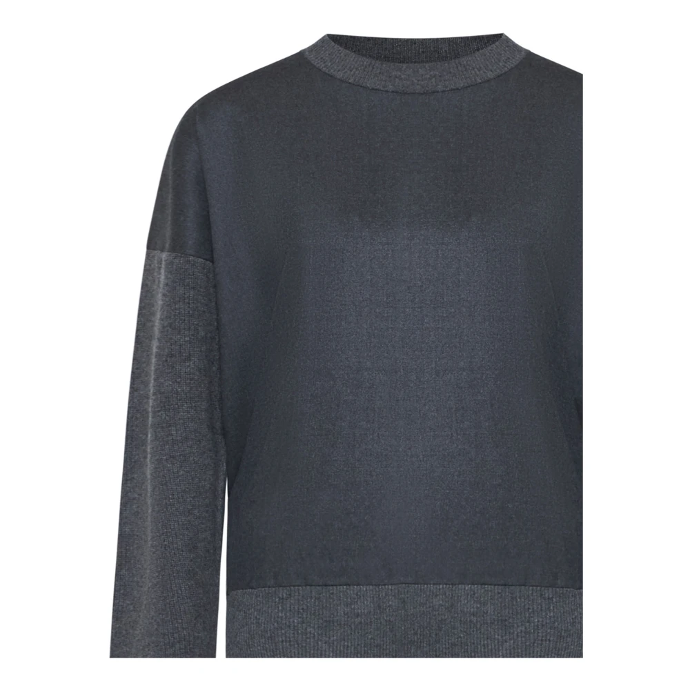 Fabiana Filippi Elegante Sweaters Collectie Gray Dames