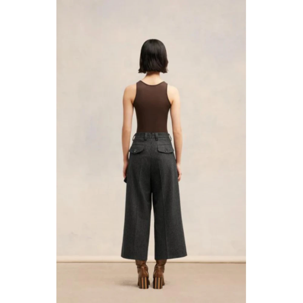 Ami Paris Luxe Militaire Bermuda Shorts Green Dames
