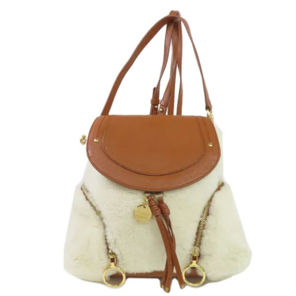 Pre-owned > Pre-owned Bags > Pre-owned Backpacks - - Chloé Pre-owned - Modalova