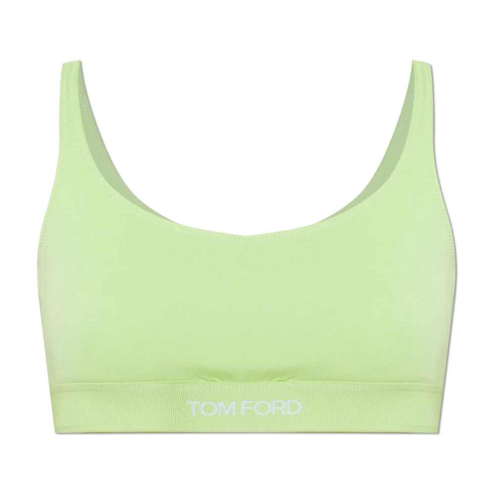 Tom Ford Vrouw Groente Ondergoed Dames, Groen, Xs, Signature Bralette