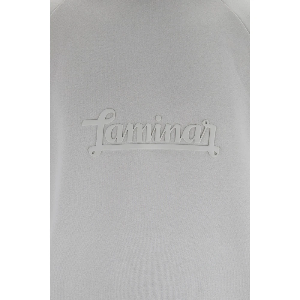 Herno Hoodie met reliëflogo Beige Heren