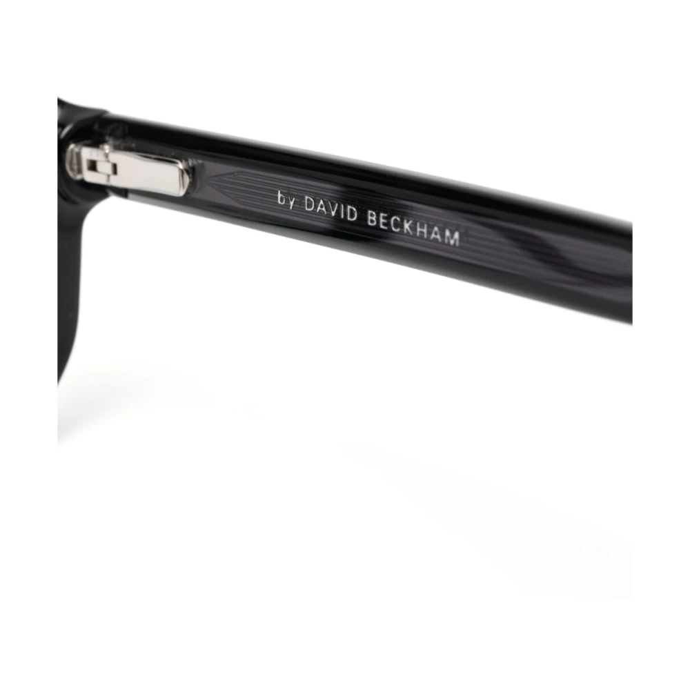 Eyewear by David Beckham Zwarte Optische Bril Klassieke Stijl Black Heren
