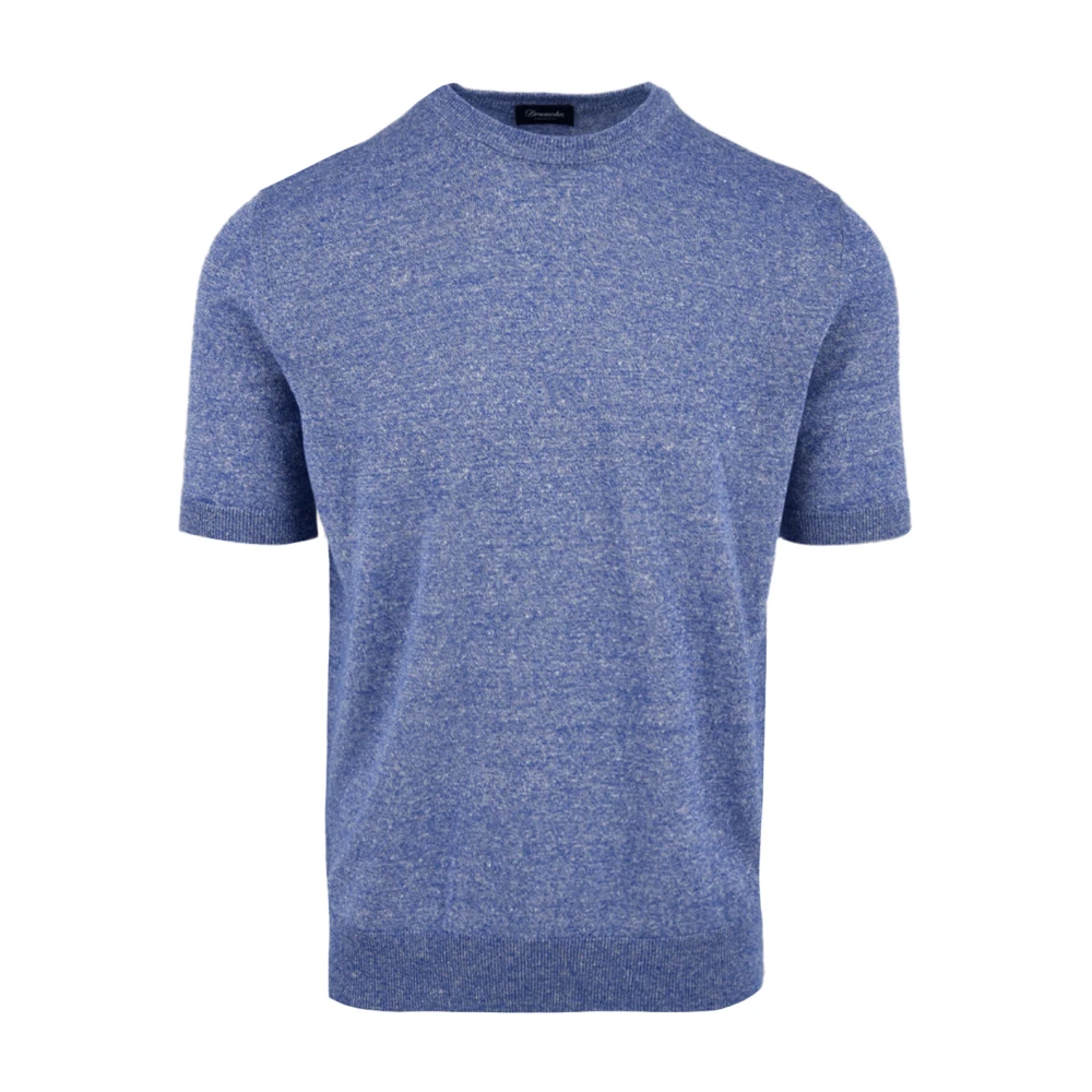 Drumohr - Tops > T-Shirts - Blue - Drumohr - Modalova