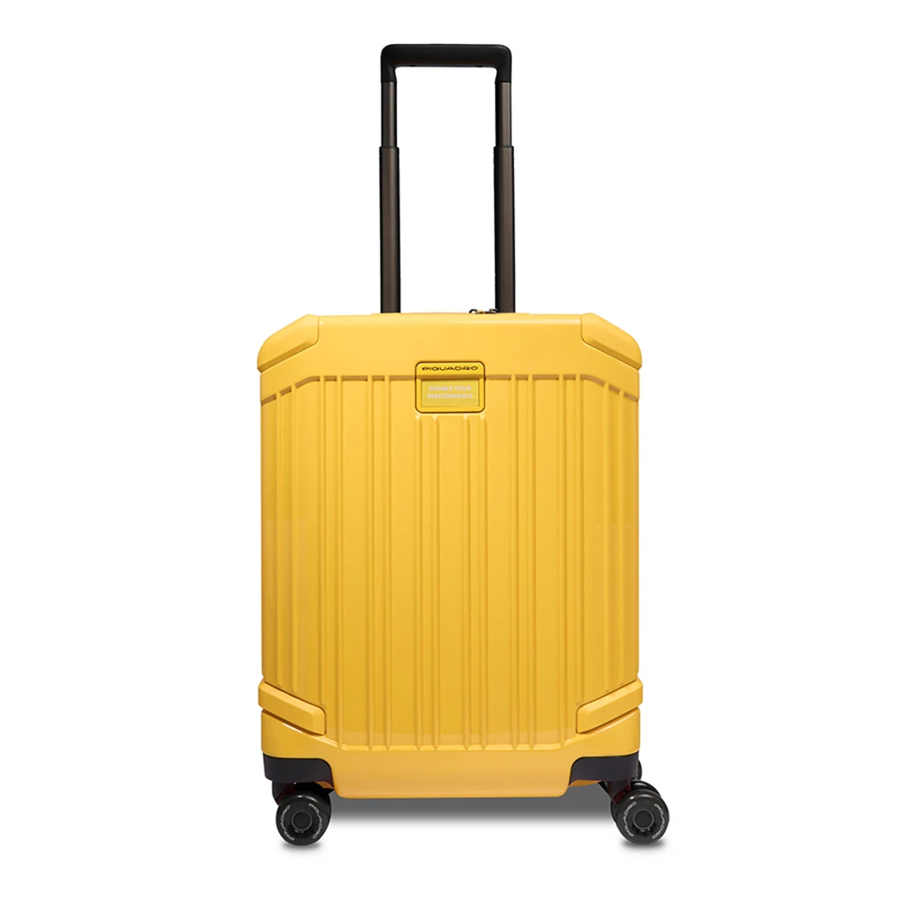 Piquadro Unisex 4 Wheel Cabin Suitcase