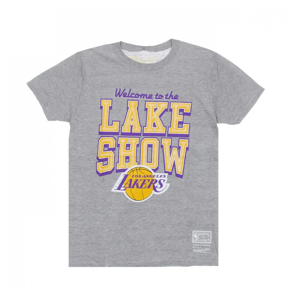 Mitchell & Ness NBA Lake Show Tee Gray Heren