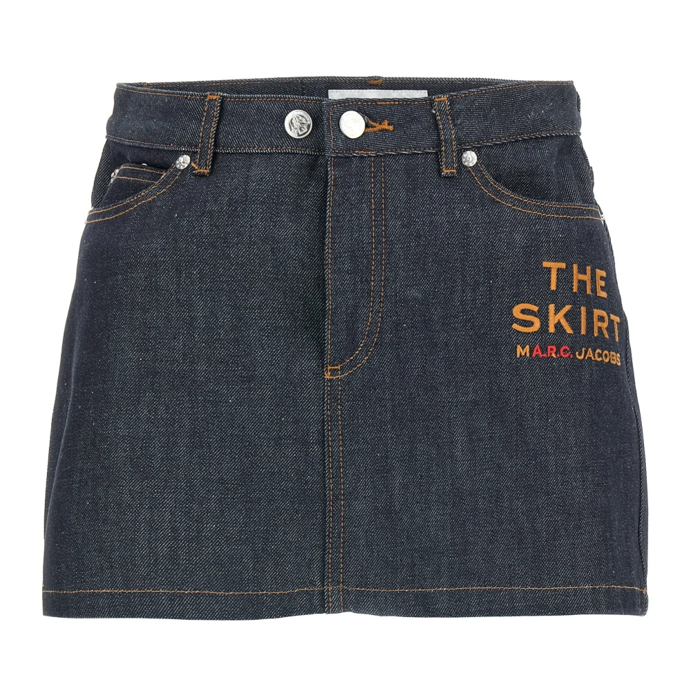 A.p.c. Women's Blue Denim Skirts, 2XS, The Mini Skirt