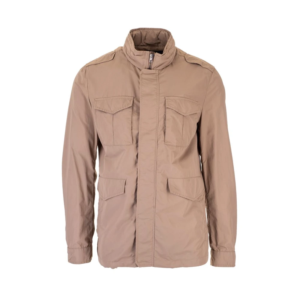 Herno Field Jacket Brown, Herr