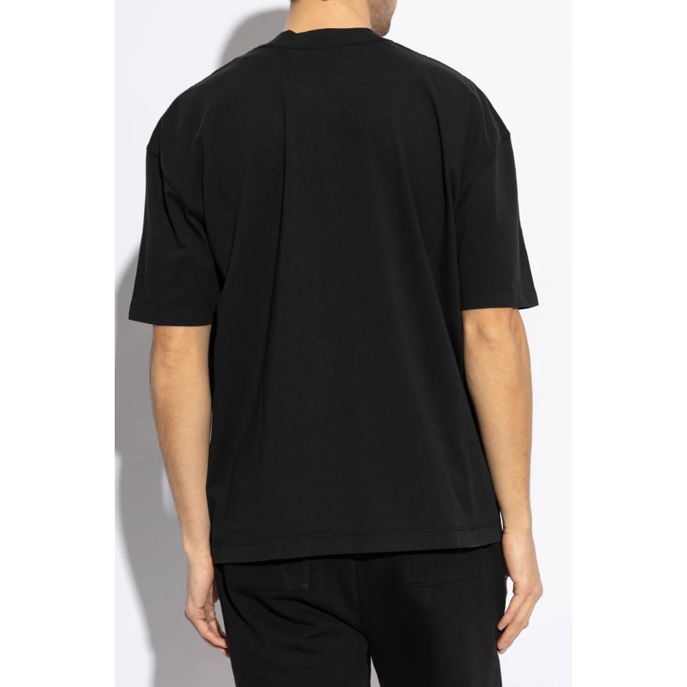 AllSaints Lover T-shirt in oversize stijl Black Heren