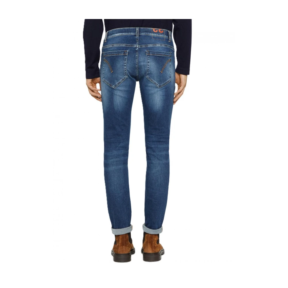 Dondup Katoenen Casual Broek Blue Heren