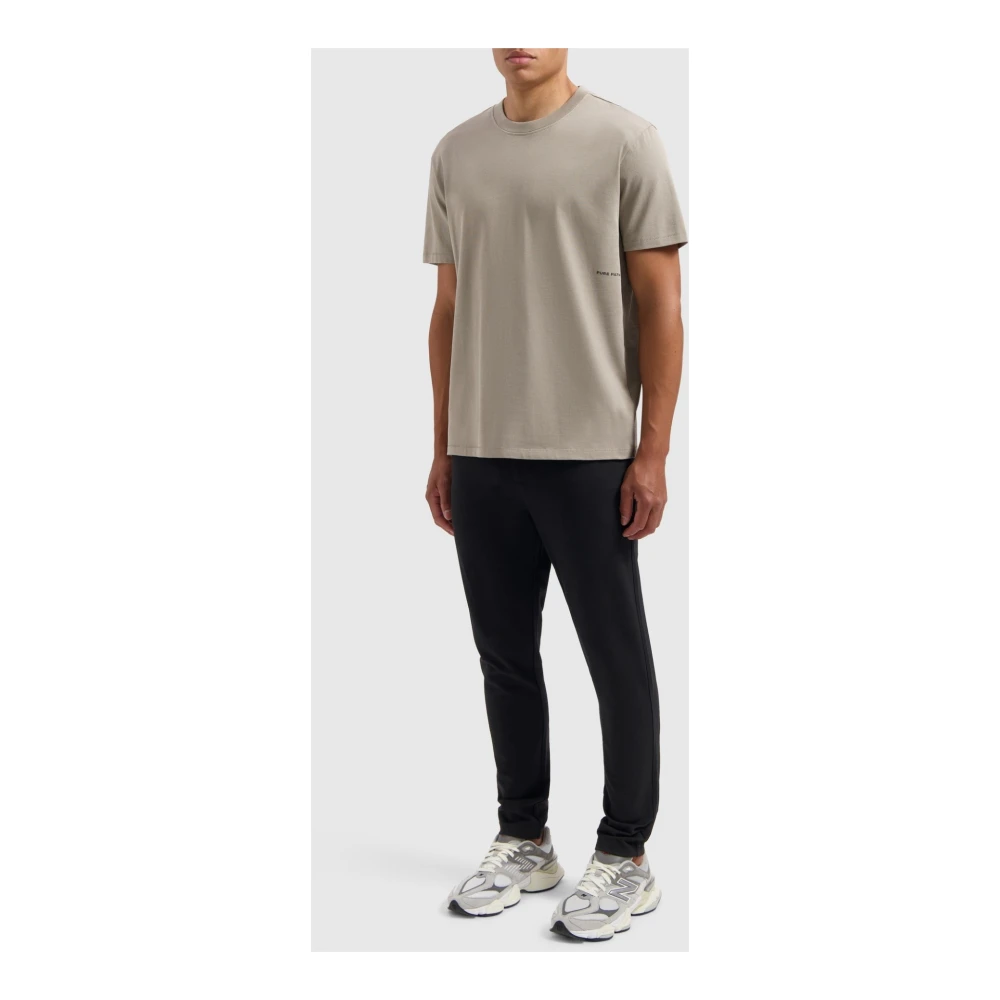 Pure Path Slimme Zwarte Broek Stijlvol Model Blue Heren