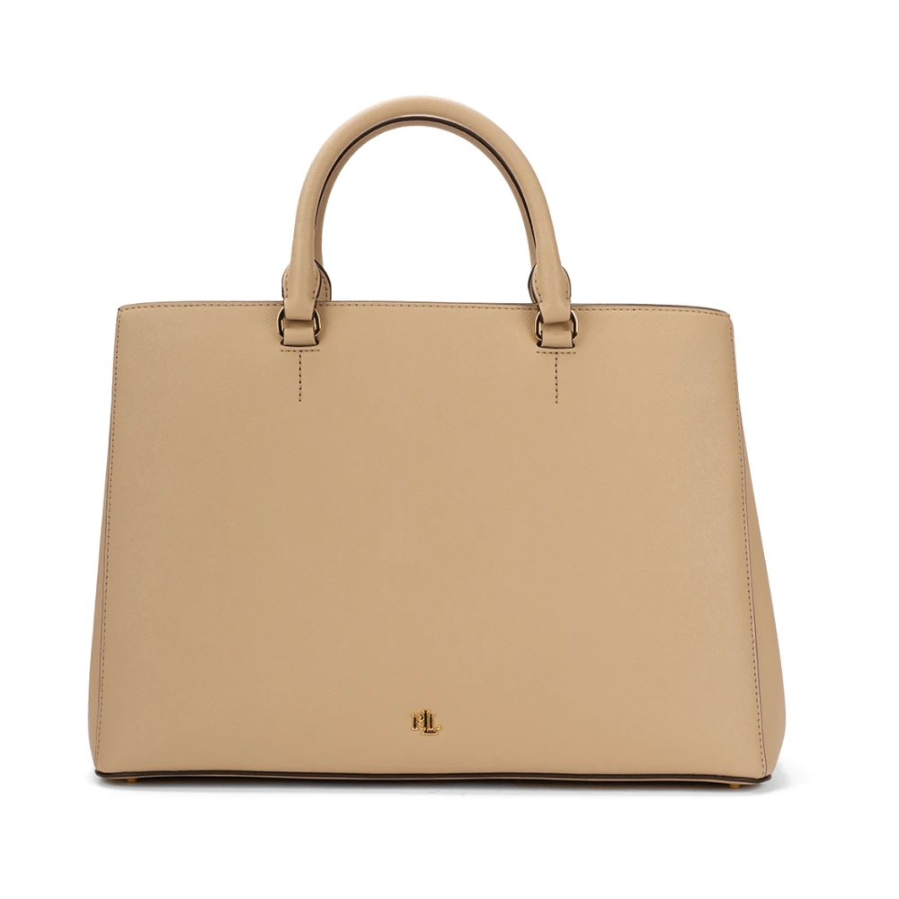 Ralph Lauren , Handbags, Female, Beige, One Size, Hanna 37 Satchel Large