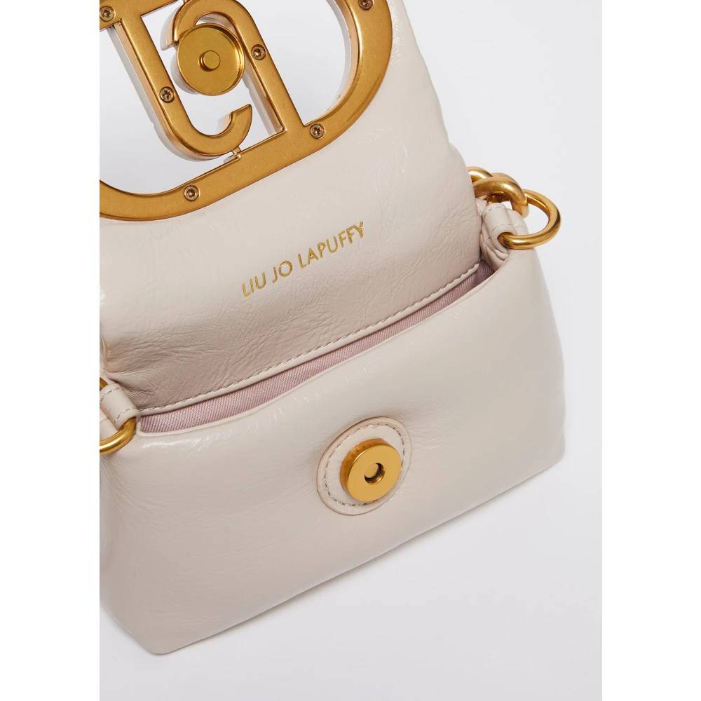 Liu Jo Stijlvolle Mini Puffy Tas White Dames