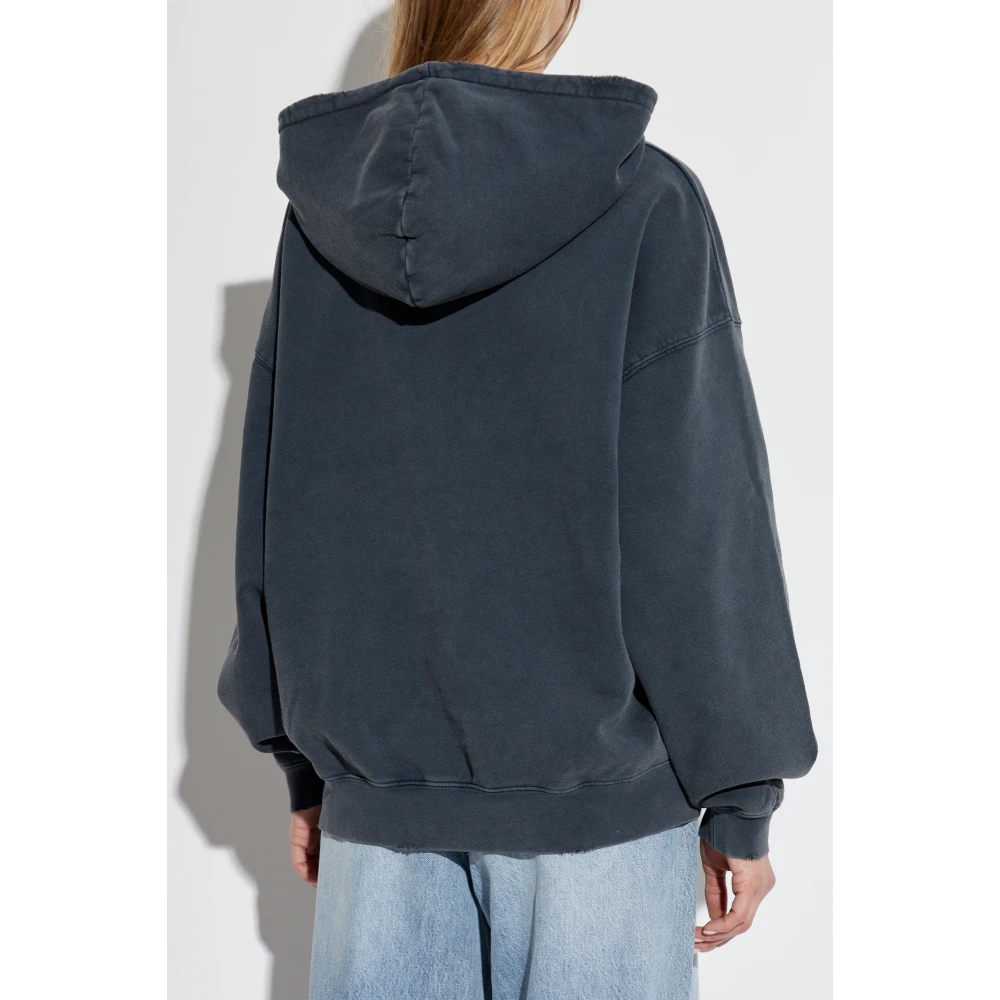 Anine Bing Sweatshirt met Harvey-logo Black Dames