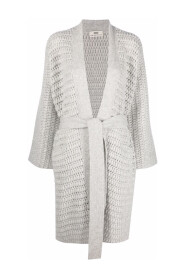 Häkeln Kimono Fluffy in Heather