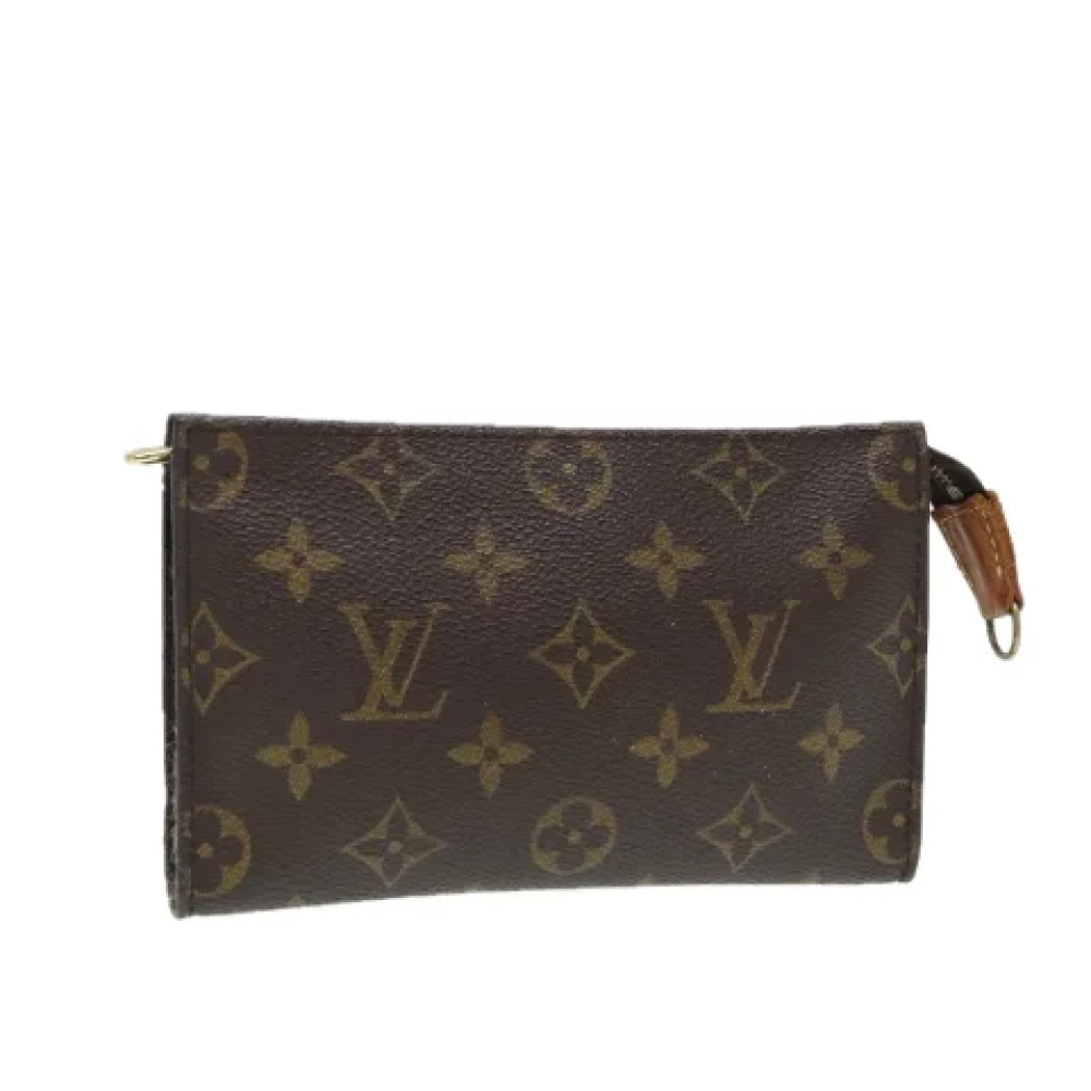 Louis Vuitton Vintage Pre-owned Canvas pouches Brown Dames