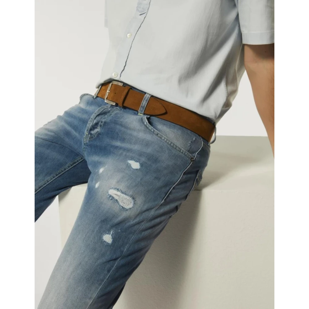 Dondup Stijlvolle Jeans voor Heren Blue Heren