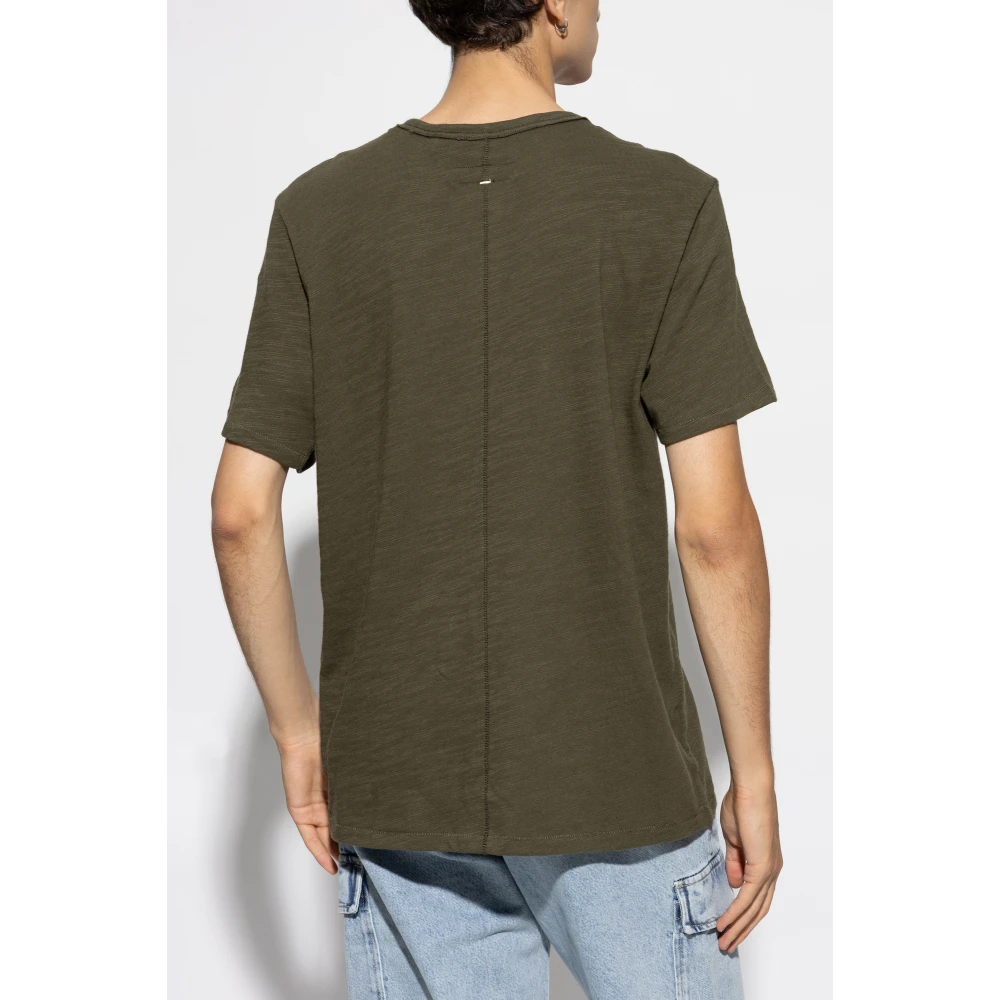 Rag & Bone T-shirt Flame Green Heren