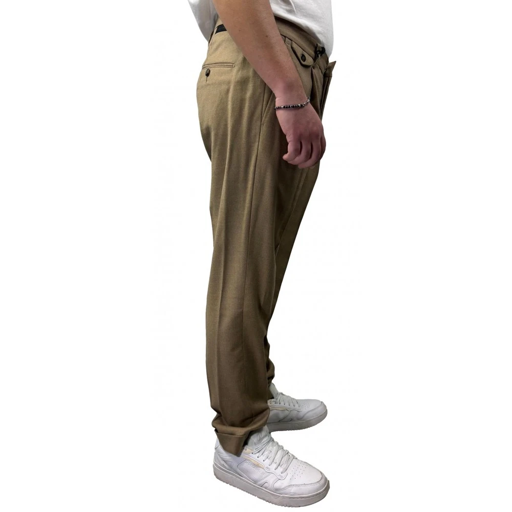Michael Coal Wolmix Pantalone Beige Heren