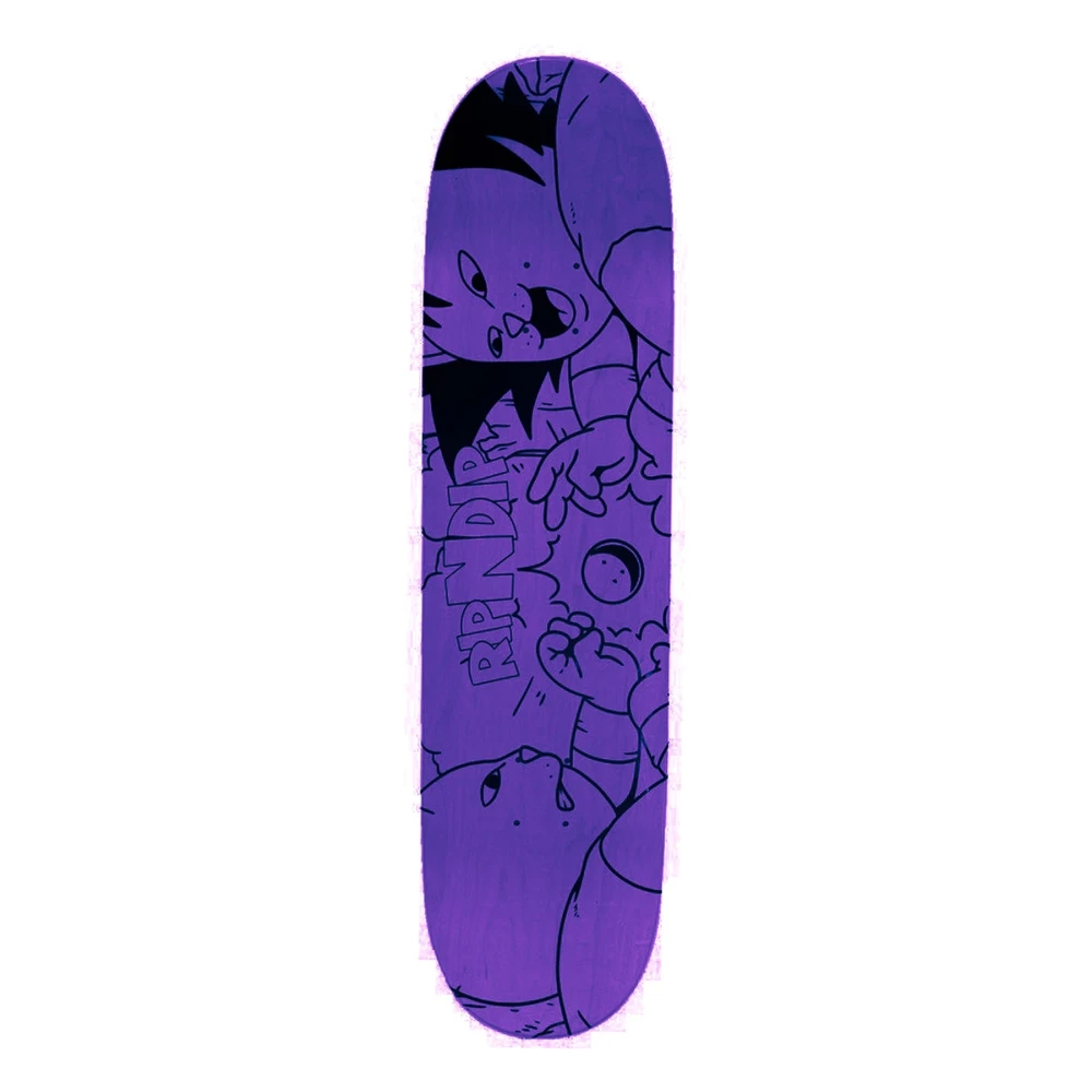 Ripndip Paars Heren Skateboard Deck Purple Heren