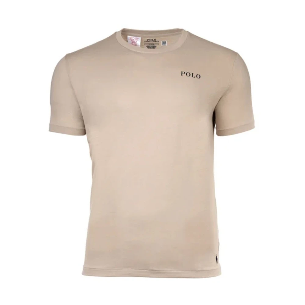 Ralph Lauren T-shirt met korte mouwen en polo-print Beige Heren