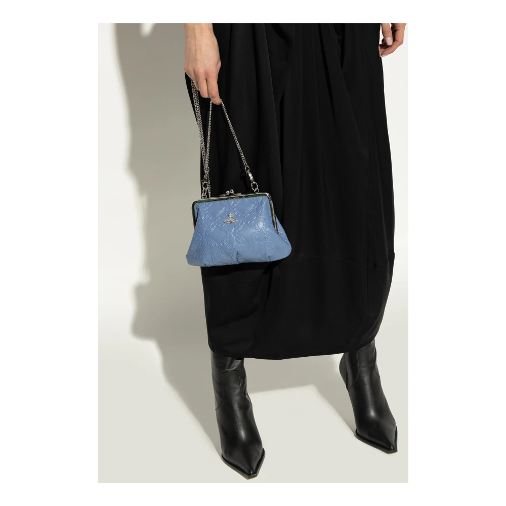 Vivienne Westwood Tas Oma Frame Blue Dames