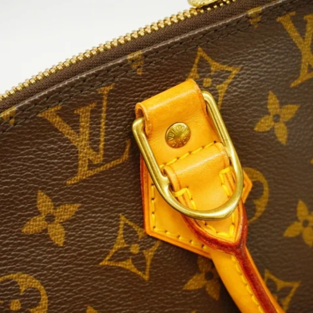 Louis Vuitton Vintage Pre-owned Fabric handbags Brown Dames