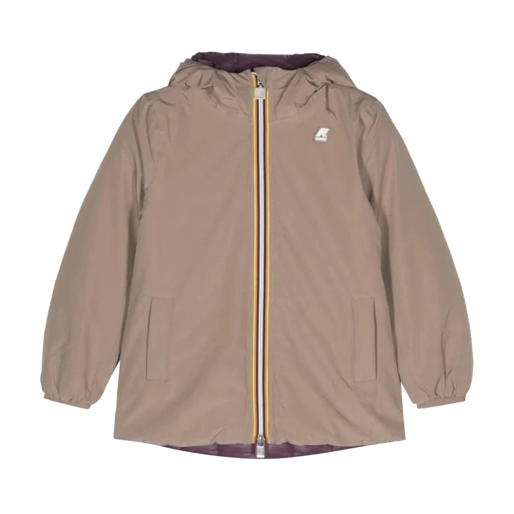 K-Way Girls Beige Light Jackets, 6 Y, P.sophie Jacket