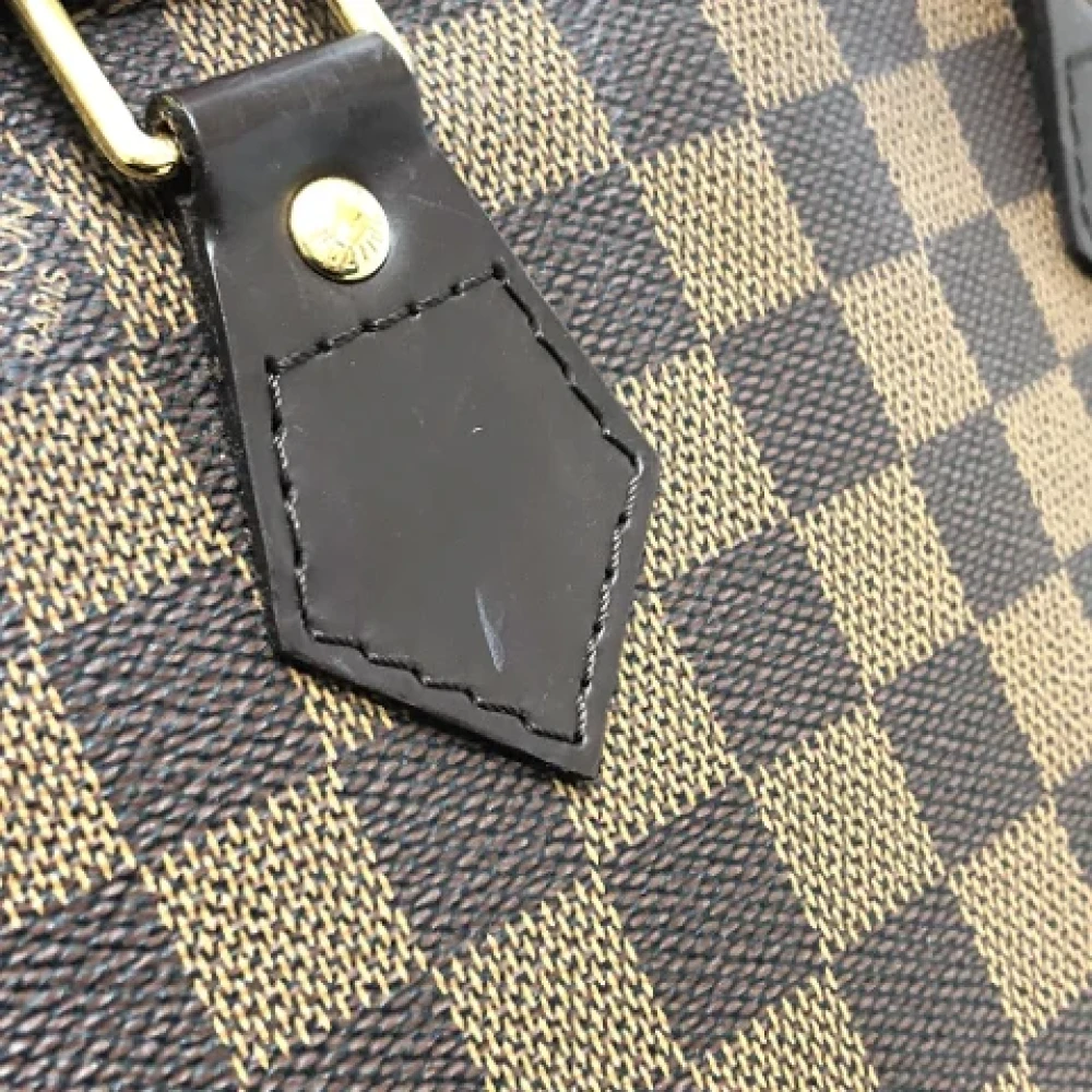 Louis Vuitton Vintage Pre-owned Cotton louis-vuitton-bags Brown Dames