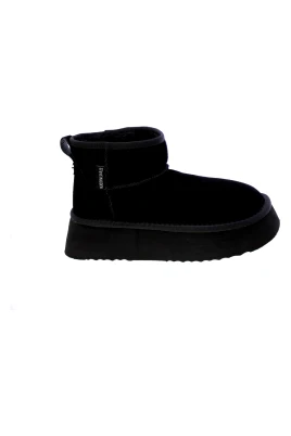 Svarta Mocka Ankelboots