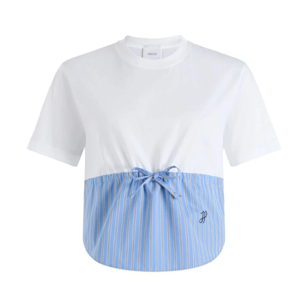 Patou Witte T-shirts en Polos White Dames