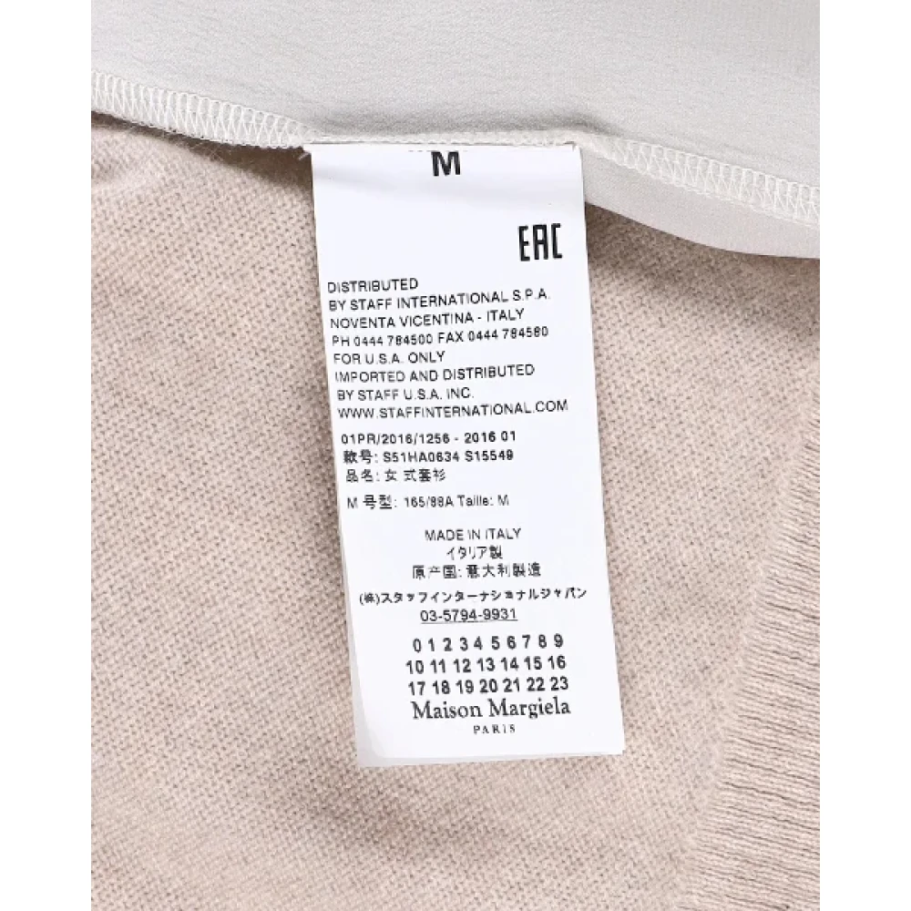Maison Margiela Pre-owned Wool tops Multicolor Dames