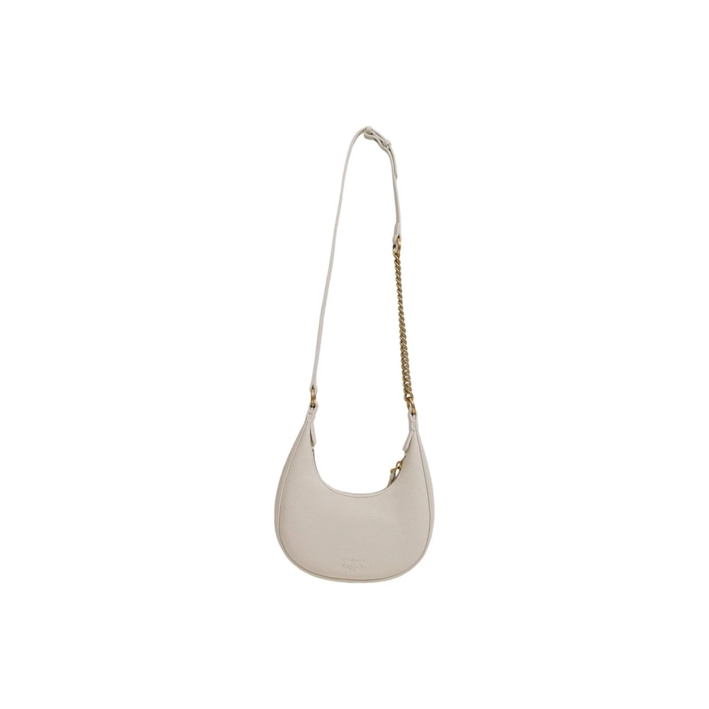 pinko Witte Leren Handtas Dames Collectie White Dames