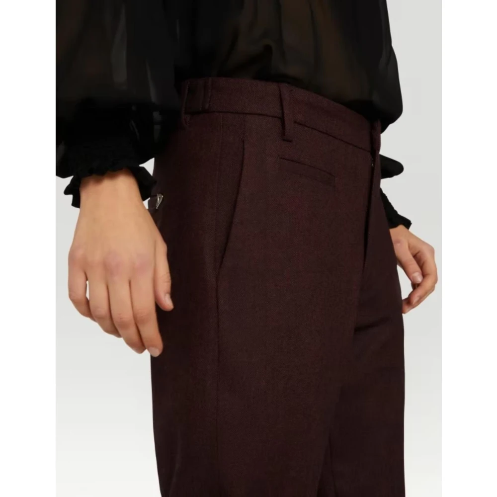 Dondup Ariel Broek Red Dames