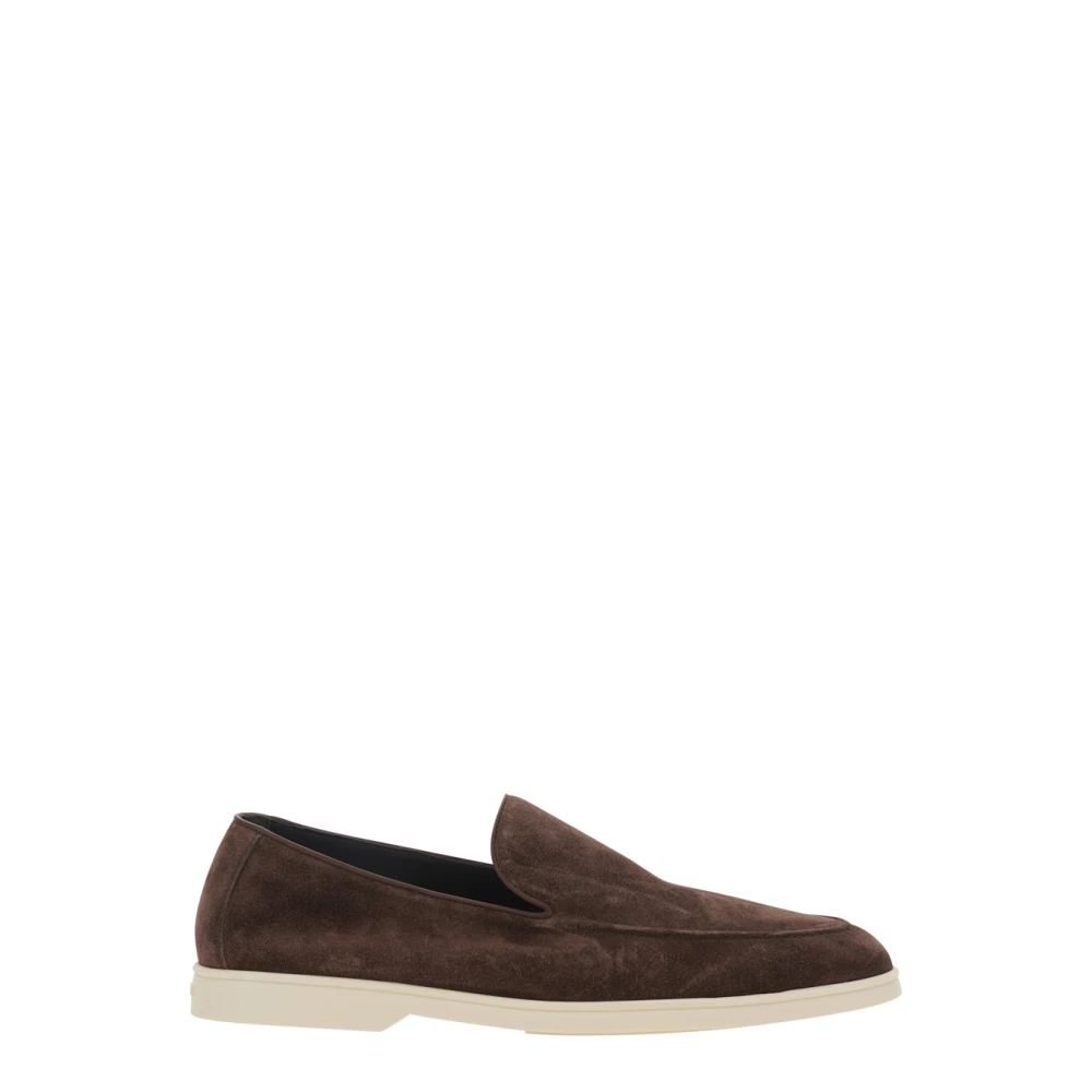 Doucal's Brown Loafers, Male, 6 Uk, Mocassino Vaschetta