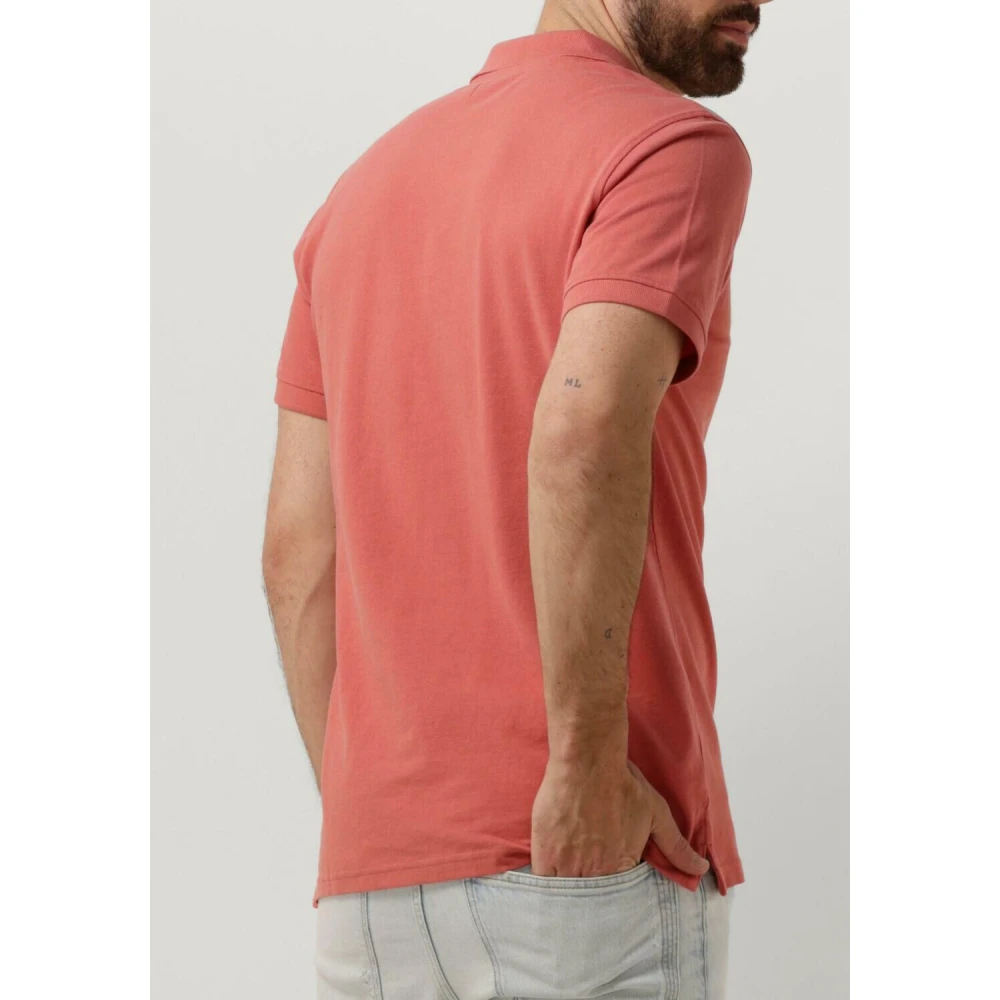 Matinique Heren Polo T-shirts Mapoleo Melange Pink Heren