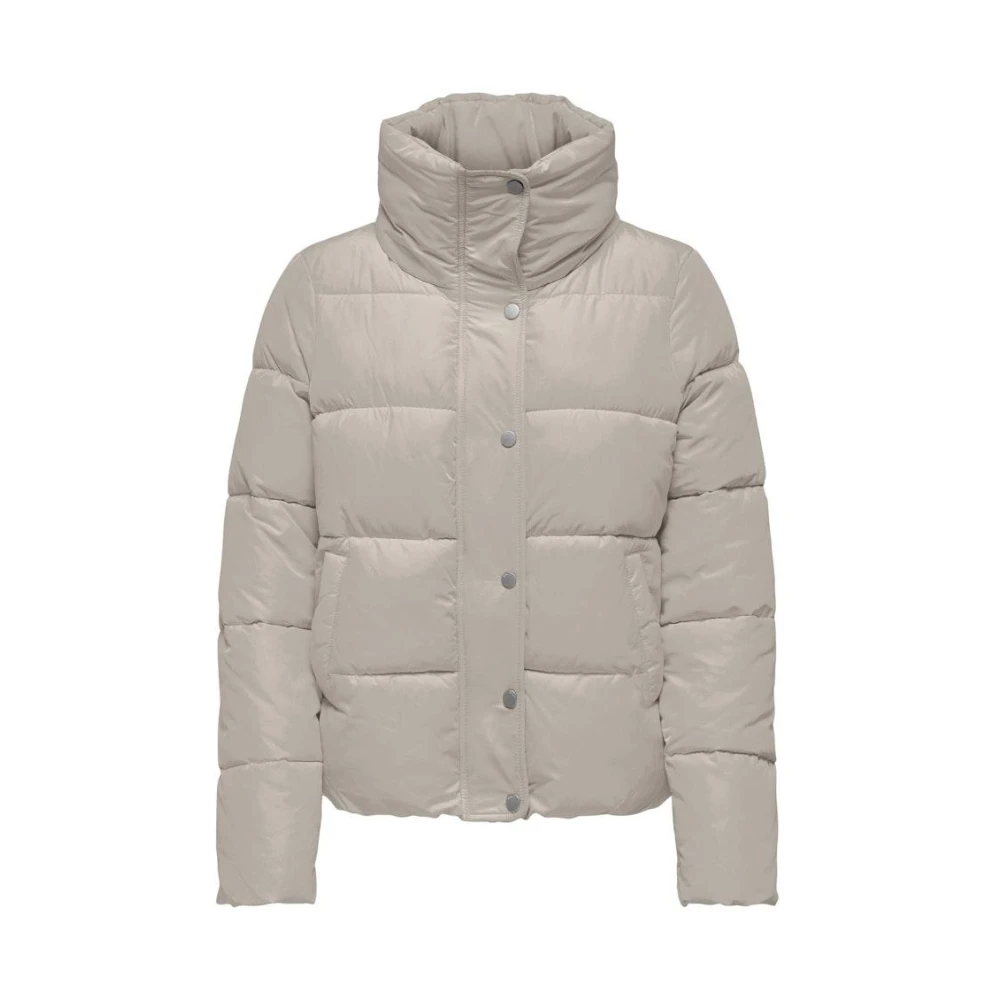 Only Newcool Puffer Jacket Moonbeam Beige Dames