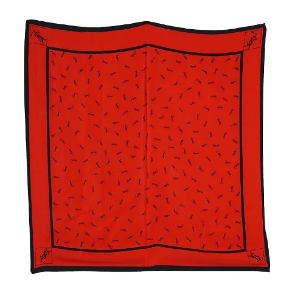 Pre-owned > Pre-owned Accessories > Pre-owned Scarves - - Yves Saint Laurent Vintage - Modalova