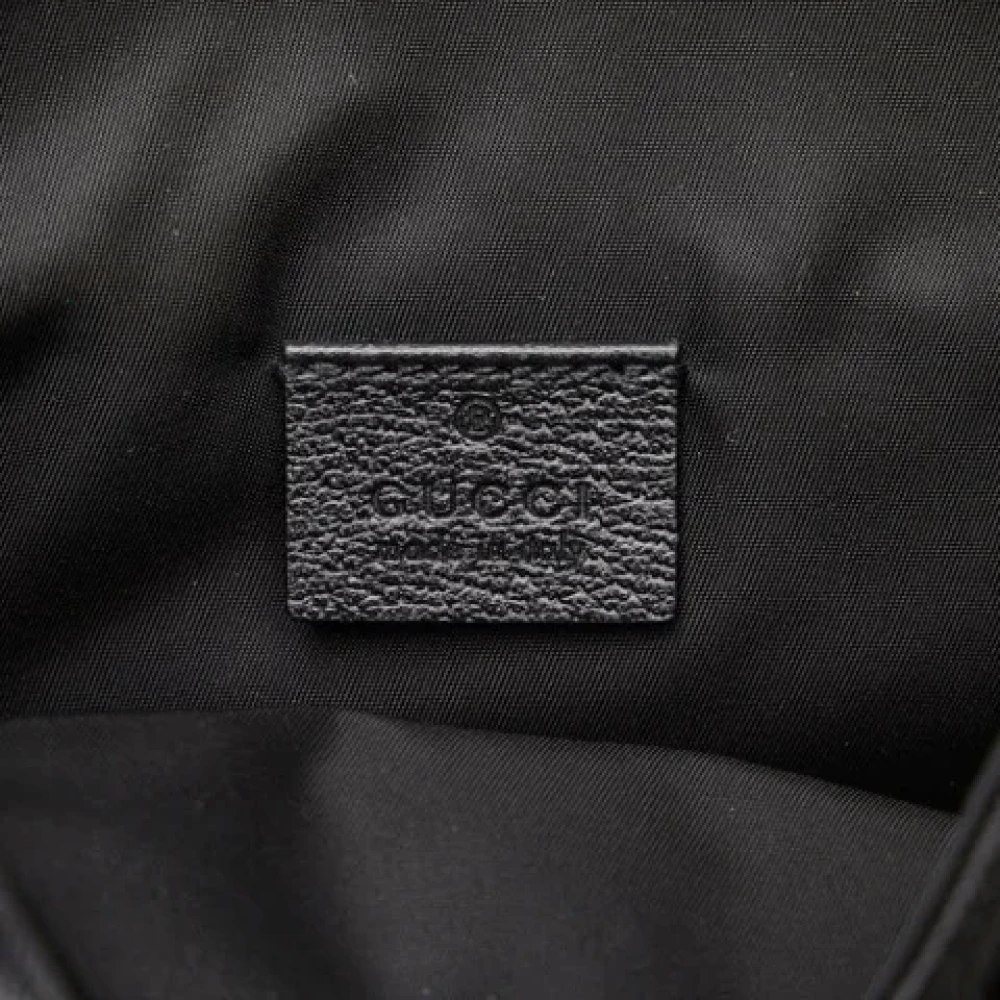 Gucci Vintage Pre-owned Nylon shoulder-bags Black Dames