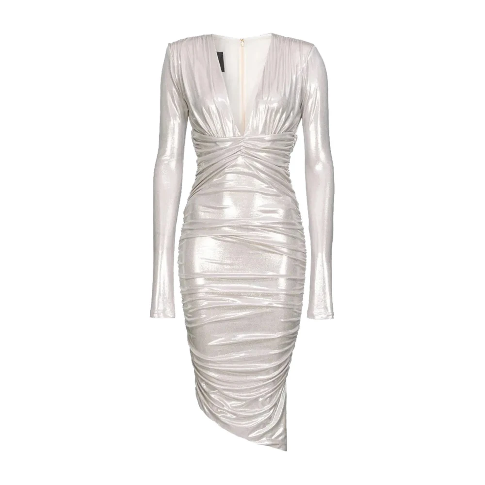 Pinko Women's White Dresses Clothing Ss24 - Party Dresses - M - Dresses