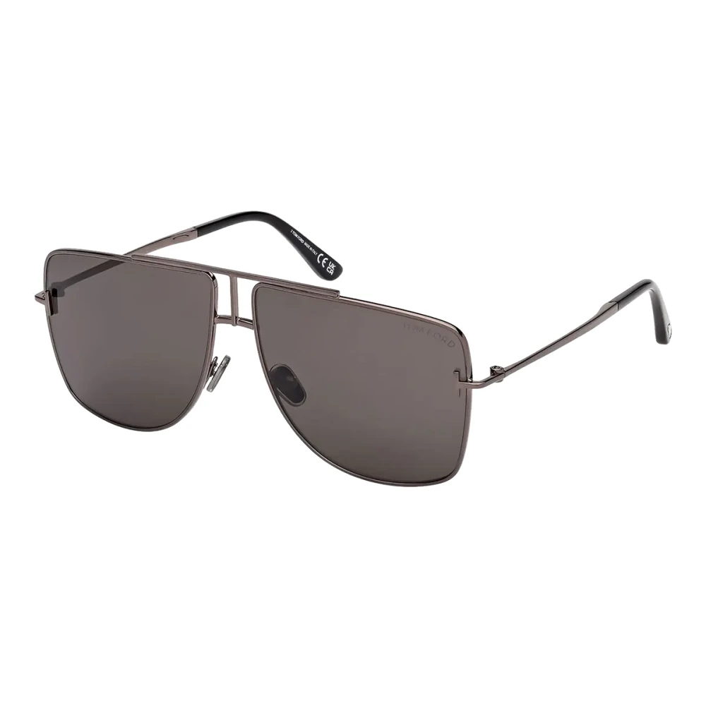 Tom Ford Unisex Gray Sunglasses, 59 Mm, Eliott-02 Sunglasses
