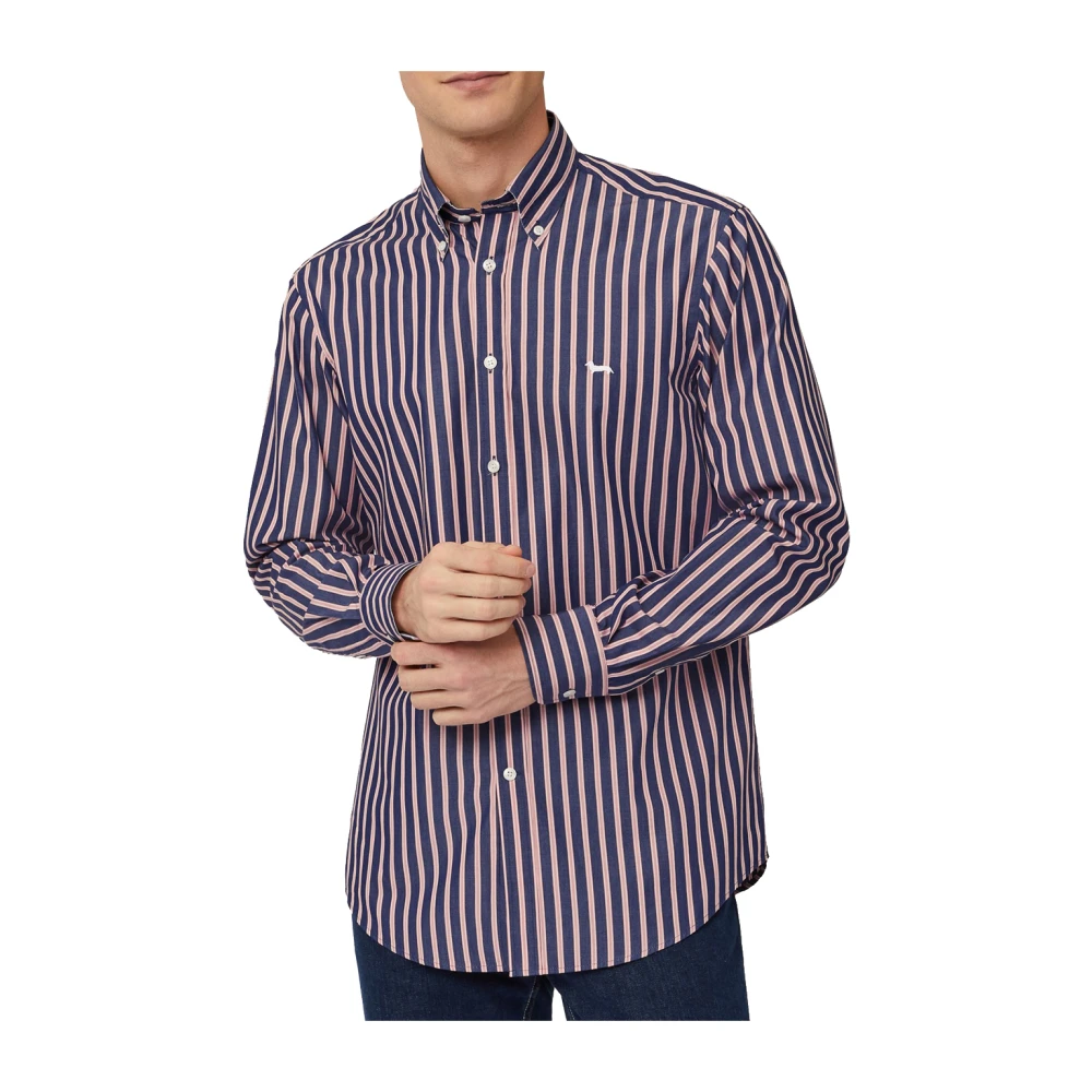 Harmont & Blaine Overhemden Blauw Blue Heren
