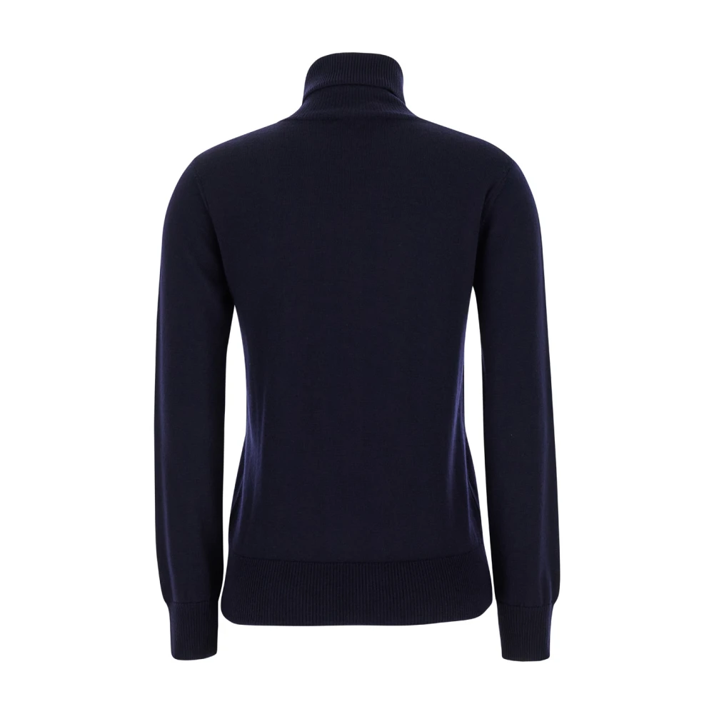 A.p.c. Sybille Logo Sweater Blue Dames